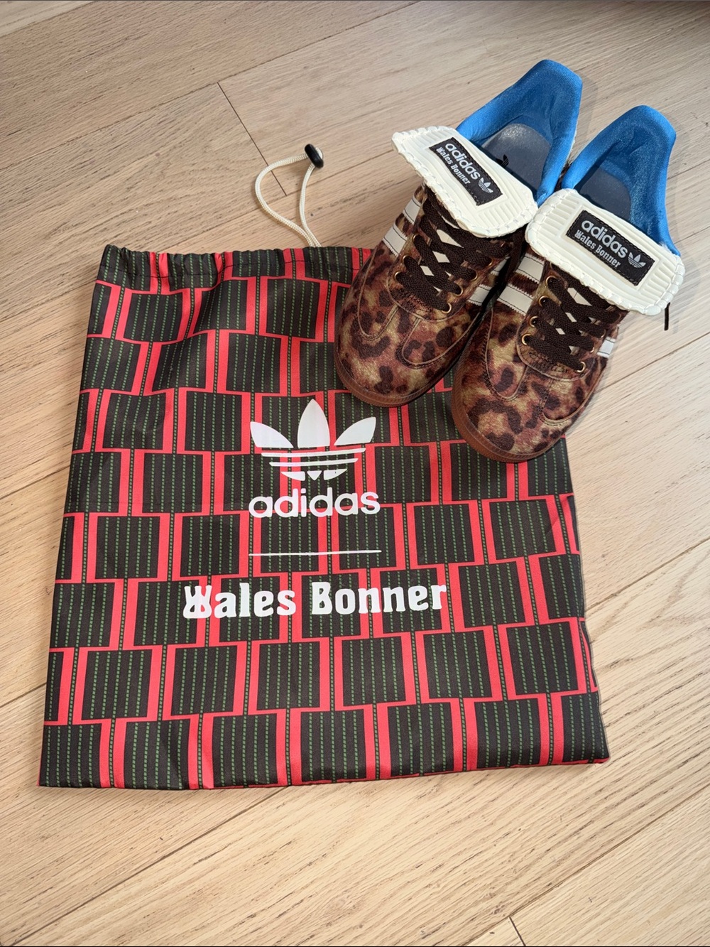 Wales Bonner Leopard Print Adidas